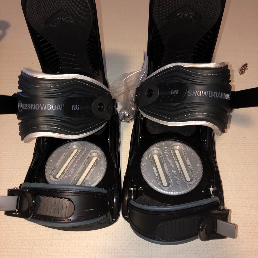 K2 V7 Plasma Snowboarding Bindings, Size M…